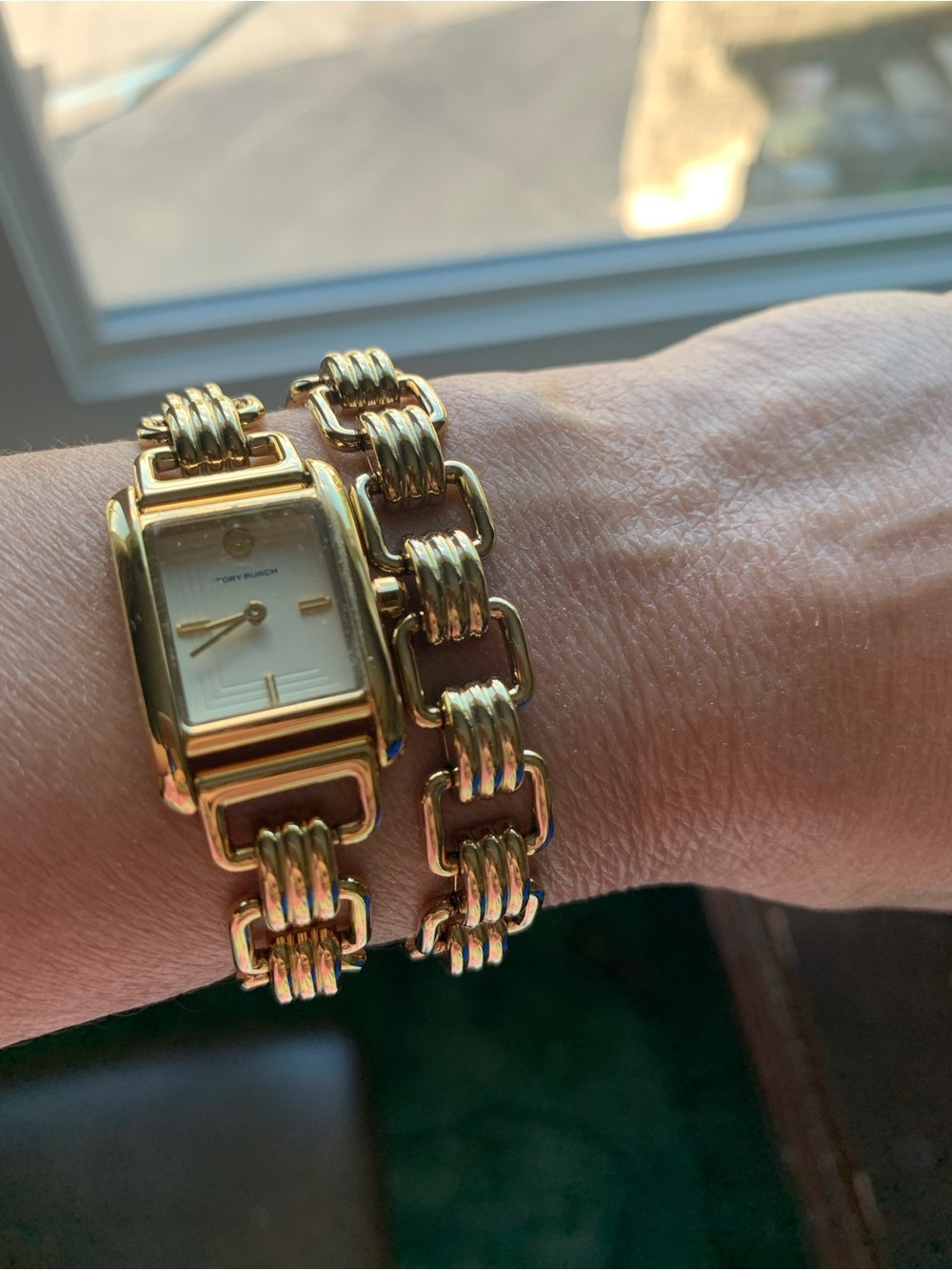 TBW1067 Tory Burch Gold  Watch with matching bracelet - Picture 7 of 7